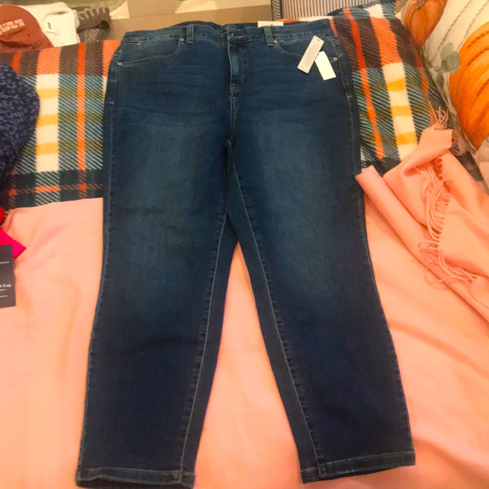 Stretch Crop Jeans
